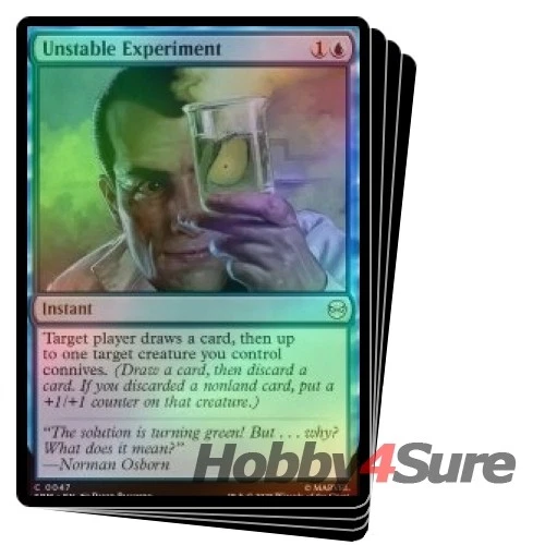 Foil Unstable Experiment X4 M/NM Magic: The Gathering MTG Marvel's Spider-man - Image 1 of 1