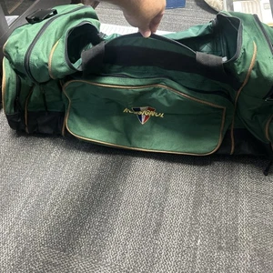 Borsa Rossignol Extra Large per sport invernali verde con passamaneria in pelle - Foto 1 di 9