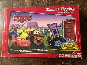 Disney Pixar Cars Tractor Tipping Game by Mattel Complete - Picture 1 of 5