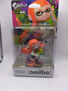 Nintendo Amiibo Inkling Girl Naranja (Serie Splatoon) TOTALMENTE NUEVO - Imagen 1 de 4