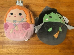NWT Wizard of Oz Squishmallows- Glenda and Wicked Witch of the West - Picture 1 of 1
