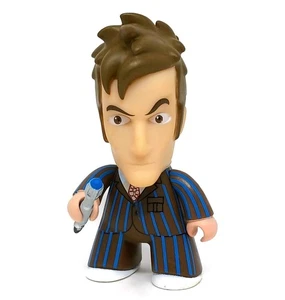 Titans Doctor Who Serie 2 10TH DR BROWN GESSATO 3" Vinyl Figure Blind Box - Foto 1 di 1