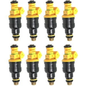 New Fuel Injectors Gas Set of 8 E150 Van E250 E350 Ford Bronco E-150 Econoline - Picture 1 of 12