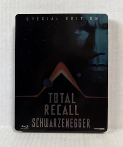 Total Recall Uncut Version Blu-ray Steelbook Arnold Schwarzenegger Import - Imagen 1 de 6
