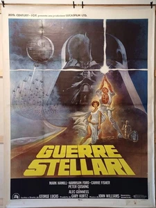 Manifesto originale di cinema - Guerre stellari - Star Wars 1977 - Imagen 1 de 7