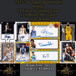 Jerry Stackhouse - 2025-26 Topps Basketball Hobby 1X Case Player BREAK #1 - Picture 1 of 8