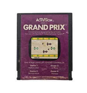 Atari 2600 Grand Prix Spiel nur von Activision Cartridge - Bild 1 von 1