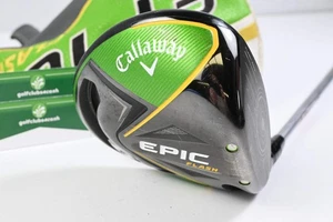 Callaway Epic Flash Driver / 9 Degree / Regular Flex EvenFlow Green 55 Shaft - Picture 1 of 10