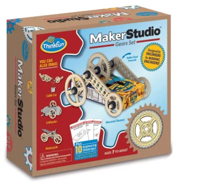 Thinkfun Maker Studio Gears Set~Building~Fun for Kids and Builders~NIB - Image 1 of 4