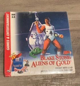 Blake Stone: Aliens of Gold (PC, 1993) 3.5 Floppy Disks New.  FPS Pre-dates Doom - Picture 1 of 5