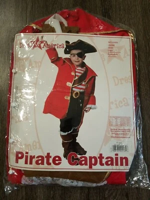 Disfraz de Capitán Pirata Niño T Halloween Talla L Foto 1 de 4