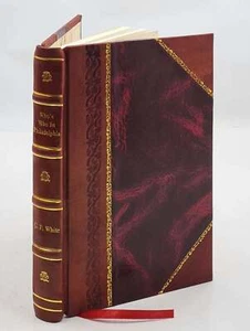 Who'S Who In Philadelphia : A Collection Of Thirty Biographical [Leather Bound] - Picture 1 of 10
