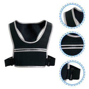 Men's Reflective Running/Cycling Vest - Adjustable Safety