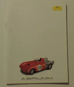 Brumm Modellautos Katalog / Catalogue / Catalogo 1993 neuwertig 1/43 - Bild 1 von 4