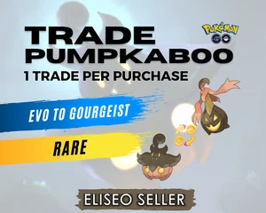 Pokemon Pumpkaboo GO - Trade Pumpkaboo - Evo to Gourgeist - 1 trade per purchase - Picture 1 of 5
