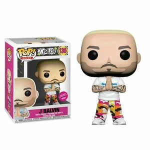 J Balvin Funko Pop Rocks #136 Modellino in vinile biondo edizione limitata nuovo con scatola raro - Foto 1 di 1