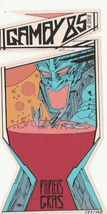 DRUILLET etiquette de vin Gamay Geneve 1985 180 ex Papiers Gras serigraphie - Imagen 1 de 1