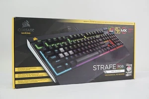 Corsair STRAFE RGB MX Silent QWERTY Layout Mechanische Gaming Tastatur Keyboard - Bild 1 von 1