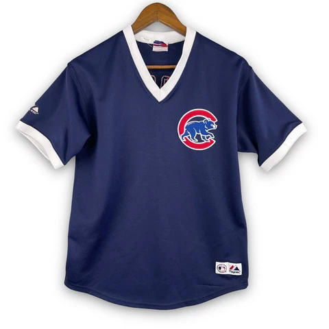Chicago Cubs Sammy Sosa #21 MLB Baseball Jersey Youth Large Embroidered Vintage Cover
