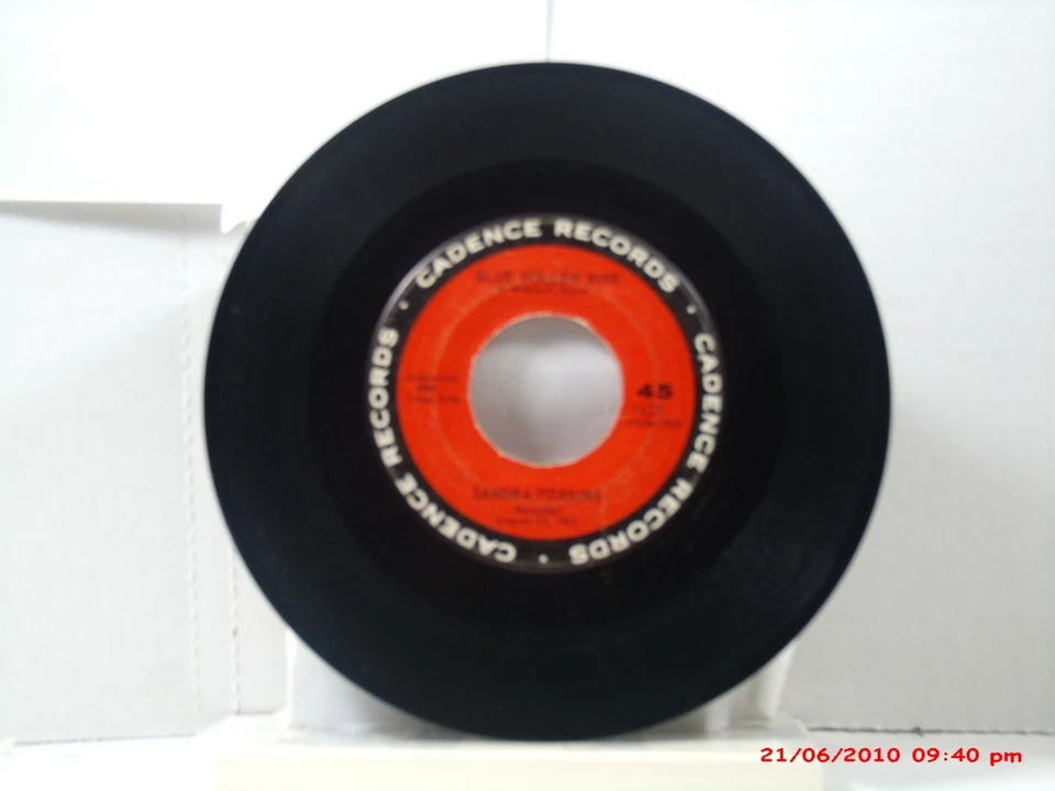 SANDRA PERKINS-(45)-BLUE ROLLER RINK / TIME WILL TAKE CARE OF FOOLS LIKE ME-1962 - Image 1 of 2