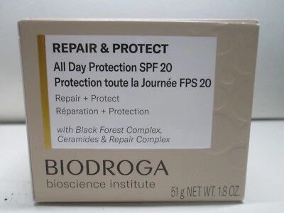 REPARACIÓN BIODROGA + PROTECCIÓN CELULAR protección todo el día FPS 20 51 g/1,8 oz NUEVO Foto 1 de 3