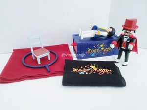 PLAYMOBIL VINTAGE 3725 ZIRKUSZAUBERER ZWEI STÜHLE - BEACHTEN - TOP! - Bild 1 von 8