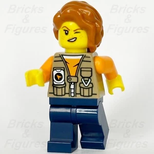 LEGO® City Jungle Photographer Minifigure Tan Vest 60437 952410 60425 cty1766 - Picture 1 of 3