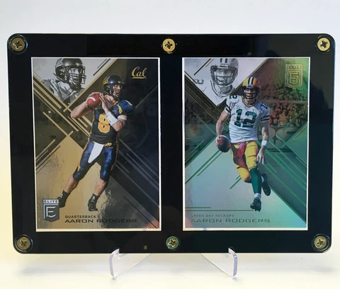 Aaron Rodgers Ultra Pro 2 Card Plaque Cover