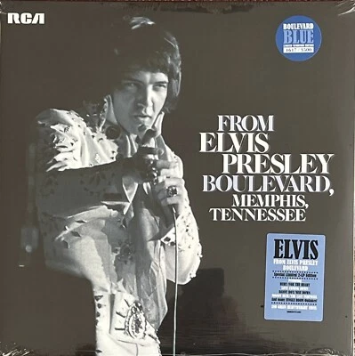 From Elvis Presley Boulevard, Memphis, Tennessee  - FTD  - SEALED - BLUE VINYL - Bild 1 von 2