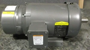 Baldor BM3611T Brake Motor w/ Stearns Brake 3HP 1725RPM 3PH 1-1/8" Shaft Dia NOS - Picture 1 of 11
