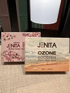 JENITA Soap OZONE & PINK Gluta for Vshape Lift Effect💯! 🇺🇸Seller.Fast ship🌠 - Picture 1 of 3