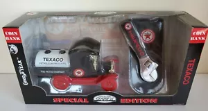 Texaco NIB Special Edition Die-cast Metal Model T Coin Bank & Multiple Task Tool - Picture 1 of 7
