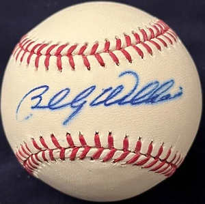 Billy Williams Signed Autograph ROMLB Ball Baseball Chicago Cubs HOF COA JSA - Picture 1 of 4