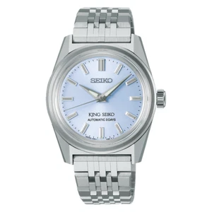 New King Seiko KSK Modern Re-Interpretation Light Blue Dial Men's Watch SPB457 - Picture 1 of 1