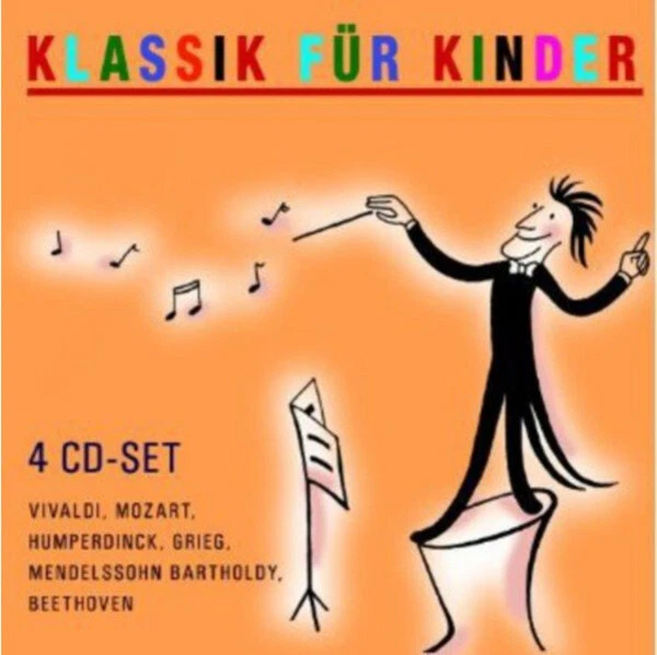 Klassik für Kinder RPO Wiener Philh Karajan Schwarzkopf Schnabel 4 X CD