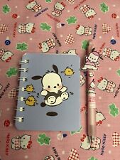 Pochacco Sanrio Bundle A7 Note Book & Gel Pen Cute Kawaii