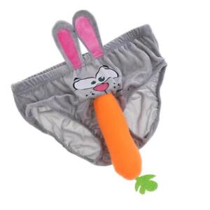Carrot Mens Underpant Halloween Hen Stag Night Willy Underwear
