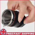 50ml Ashtrays Portable Camera Lens Pen Cases Stainless Steel for Outdoor Camping