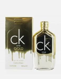 Calvin Klein CK One Gold 100ml Eau de Toilette Spray for Unisex new sealed - Picture 1 of 1