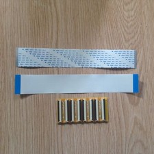 5 X FFC FPC 60-pin 0.5mm Pitch Ribbon Cable line ZIF HDD 20CM+connector extend