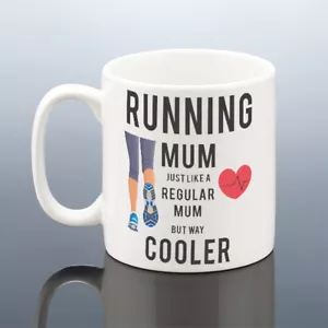 TAZA PARA CORRER MAMÁ Regalo de Navidad Regalo de Cumpleaños Correr Momia Taza Amor Correr Mamá - Imagen 1 de 4