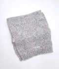 Calvin Klein Logo Scarf Micro Waffle Grey Cement - New With Tags Rrp £70