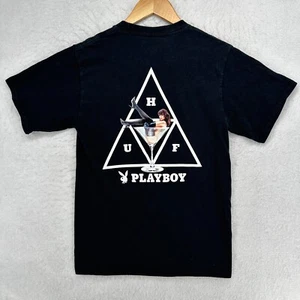 Huf Playboy Shirt Herren Small Triple Triangle Graphic Tee Martini Limited Edition - Bild 1 von 11