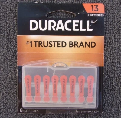 Duracell Talla 13 Pack de 8 Mejor Antes de Marzo 2024 | Envío Gratis  Foto 1 de 4