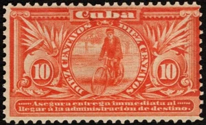 Spanish West Indies Stamp Scott # E2 Mint - 10 Cents Orange Special Delivery - Picture 1 of 1