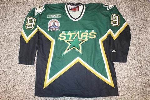 Pro Player Mike Modano Dallas Stars NHL Hockey Jersey XL Stanley Cup Patch MIC Cover