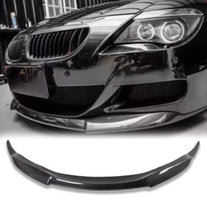 Alerón labial de parachoques delantero de fibra de carbono CF para BMW Serie 6 E64 M6 estilo V 06-10 - Imagen 1 de 13