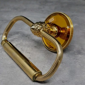 Veca Messing Vintage Toilettenpapierhalter Ananas *RAR - Bild 1 von 9