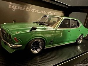 New 1 18 IG3170 Nissan Bluebird U 2000GTX (G610) Green Ignition model DATSUN Blu - Picture 1 of 10
