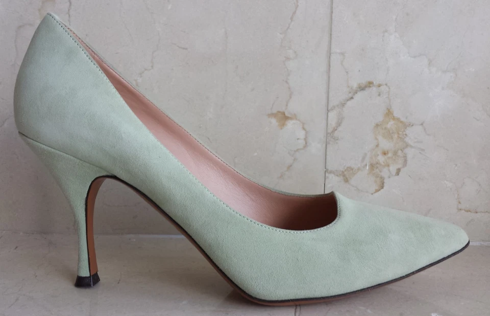 Elegant Leather "Palter DeLiso" Shoes. Size 8. - Image 1 of 4